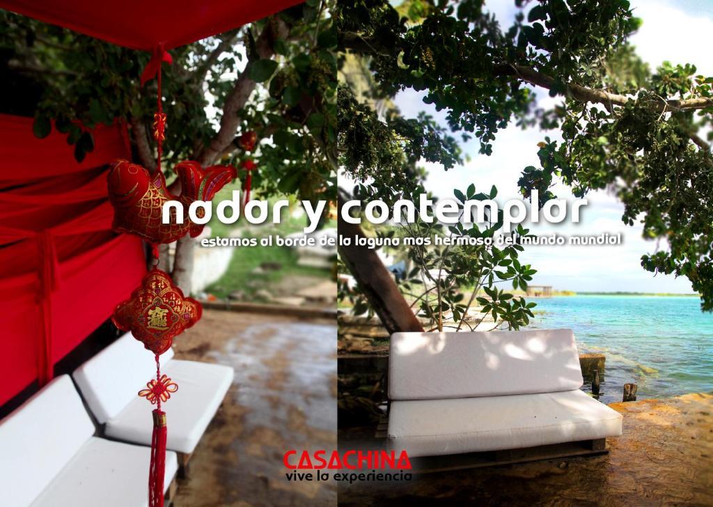 Hôtel Casa China Bacalar Extérieur photo